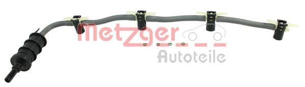 Schlauch, Leckkraftstoff METZGER 0840109
