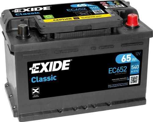 Starterbatterie EXIDE EC652