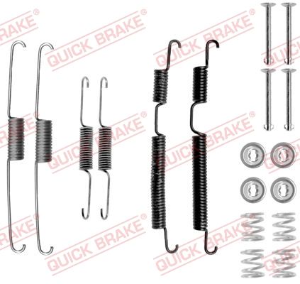 Zubehörsatz, Bremsbacken QUICK BRAKE 105-0813