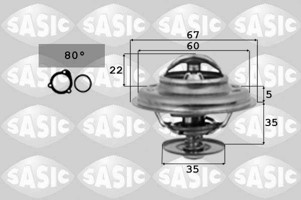 Thermostat, Kühlmittel SASIC 9000337