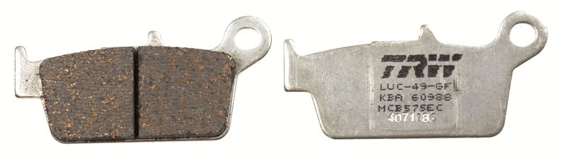 Bremsbelagsatz, Scheibenbremse TRW MCB575EC