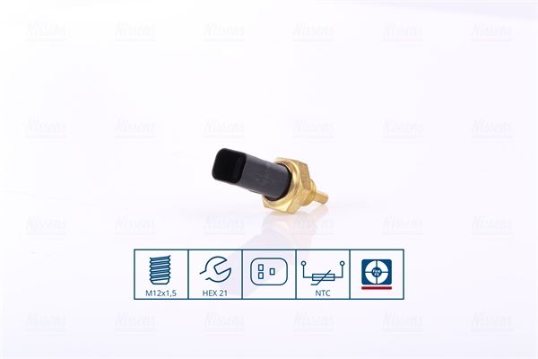 Sensor, Kühlmitteltemperatur NISSENS 207001