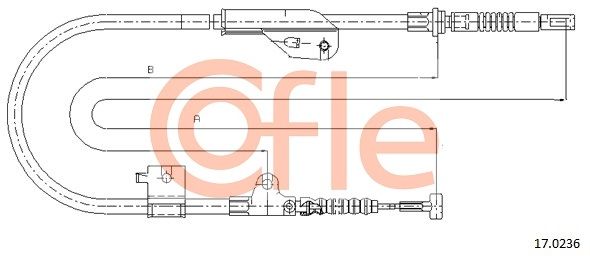 Seilzug, Feststellbremse COFLE 17.0236