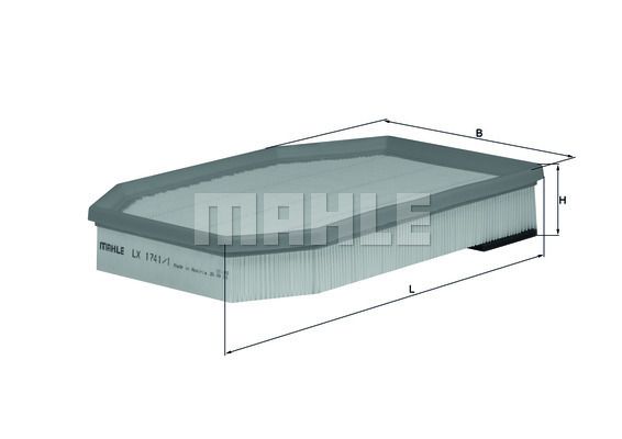 Luftfilter KNECHT LX 1741/1