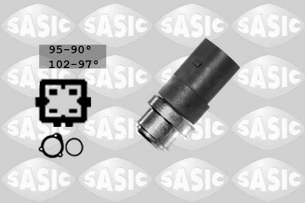 Temperaturschalter, Kühlerlüfter SASIC 3806023