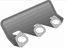 Dichtung, Abgaskrümmer CORTECO 460327H