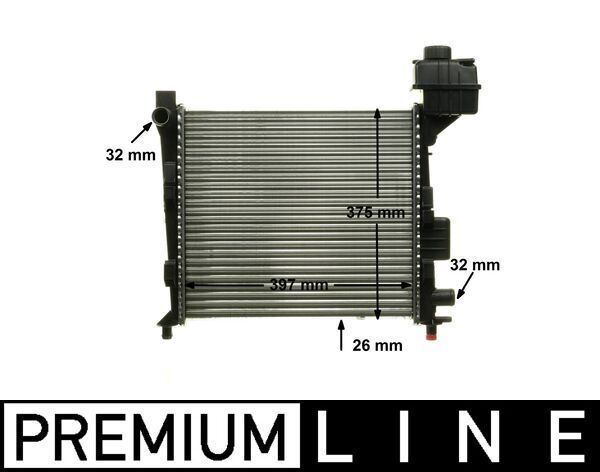 Kühler, Motorkühlung MAHLE CR322000P