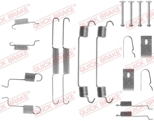 Zubehörsatz, Bremsbacken QUICK BRAKE 105-0742