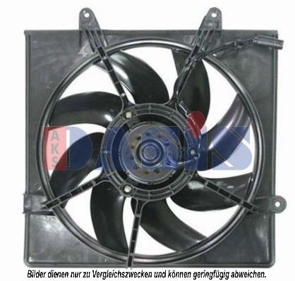 Lüfter, Motorkühlung AKS DASIS 518008N