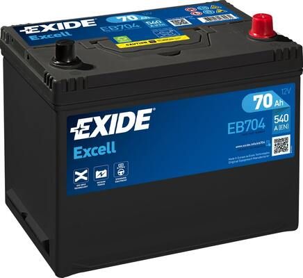 Starterbatterie EXIDE eb704