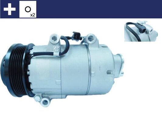 Kompressor, Klimaanlage MAHLE acp 861 000s