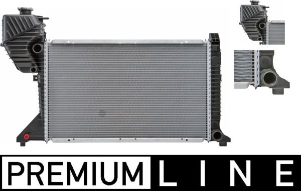 Kühler, Motorkühlung MAHLE CR697000P