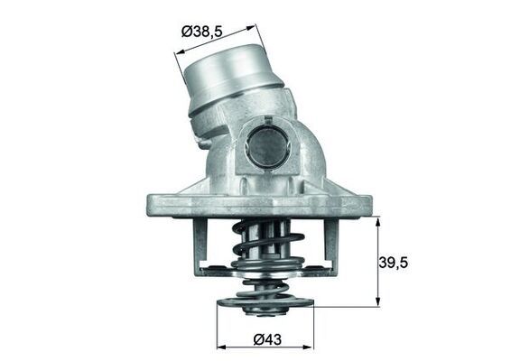 Thermostat, Kühlmittel MAHLE TI3288