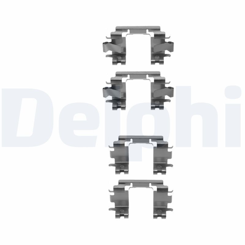 Zubehörsatz, Scheibenbremsbelag DELPHI LX0298