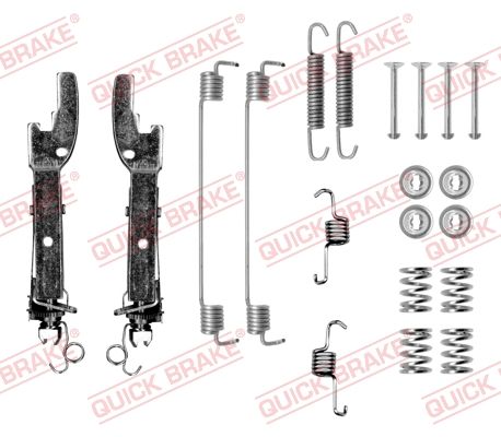 Zubehörsatz, Bremsbacken QUICK BRAKE 105-0819S