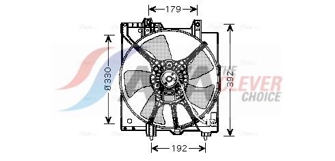 Lüfter, Motorkühlung AVA QUALITY COOLING SU7506