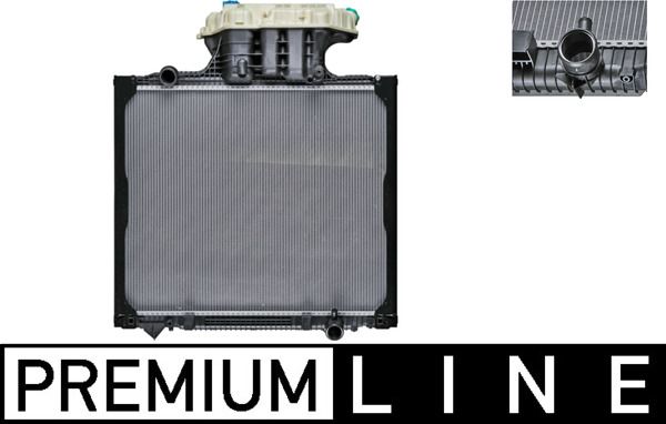 Kühler, Motorkühlung MAHLE CR702000P