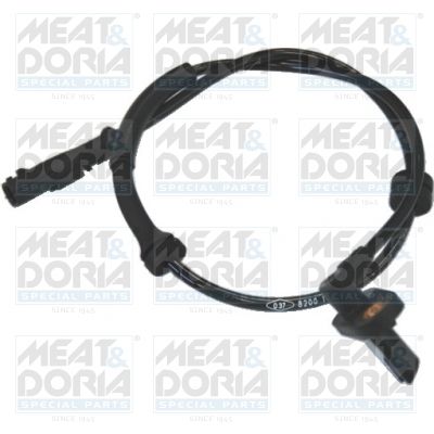 Sensor, Raddrehzahl MEAT & DORIA 90035