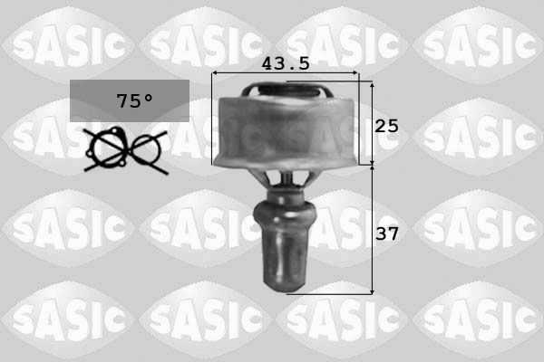Thermostat, Kühlmittel SASIC 9000319