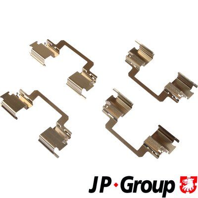Zubehörsatz Scheibenbremsbelag JP GROUP 1364005010