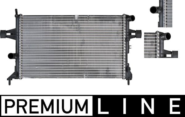 Kühler, Motorkühlung MAHLE CR227000P
