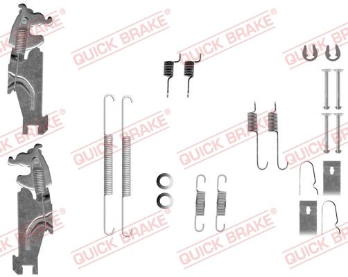 Zubehörsatz, Bremsbacken QUICK BRAKE 105-0847S