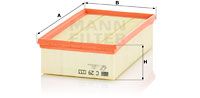 Luftfilter MANN-FILTER C 29 033