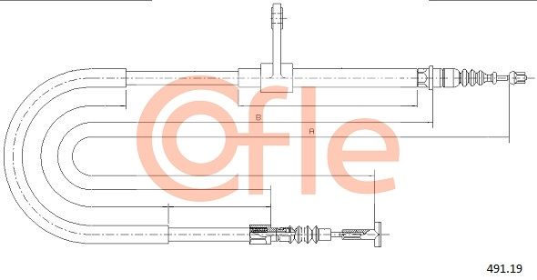 Seilzug, Feststellbremse COFLE 491.19