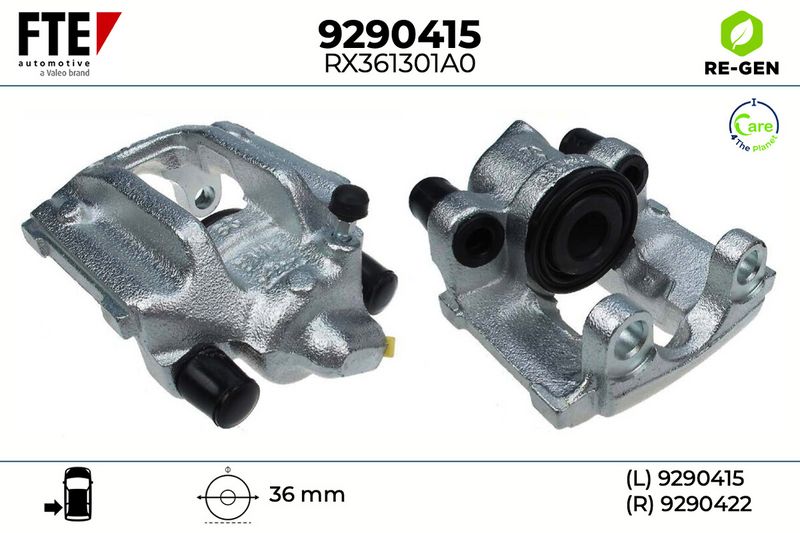Bremssattel FTE 9290415