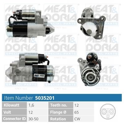 Starter MEAT & DORIA 5035201