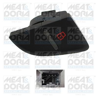 Schalter, Türverriegelung MEAT & DORIA 206014
