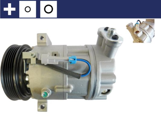 Kompressor, Klimaanlage MAHLE acp 1271 000s