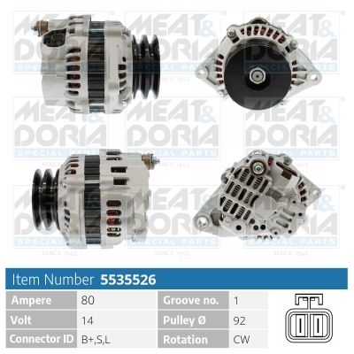Generator MEAT & DORIA 5535526