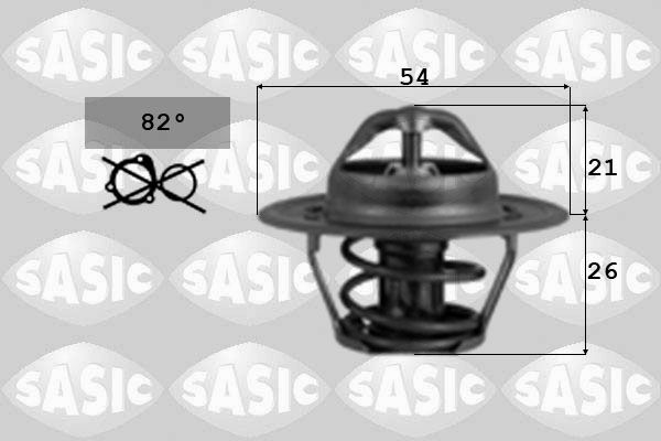 Thermostat, Kühlmittel SASIC 9000037