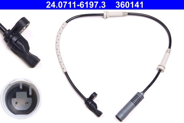 ABS-givare ATE 24.0711-6197.3
