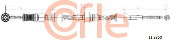 Seilzug Schaltgetriebe COFLE 11.3350