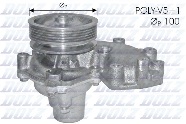 Wasserpumpe, Motorkühlung DOLZ S230