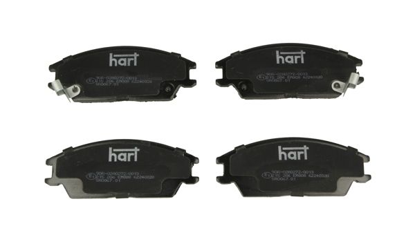 Bremsbelagsatz, Scheibenbremse HART 215 206