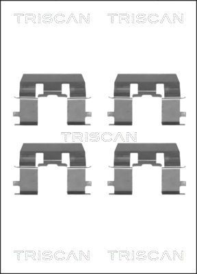 Zubehörsatz Scheibenbremsbelag TRISCAN 8105 401617