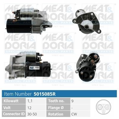 Starter MEAT & DORIA 5015085R