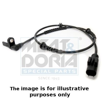 Sensor, Raddrehzahl MEAT & DORIA 90041e