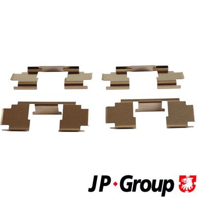 Zubehörsatz Scheibenbremsbelag JP GROUP 3464003010