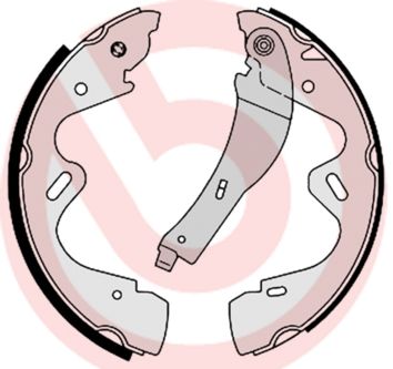 Bremsbackensatz BREMBO S 56 517
