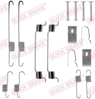 Zubehörsatz, Bremsbacken QUICK BRAKE 105-0699