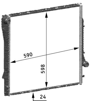 Kühler, Motorkühlung MAHLE CR566000S