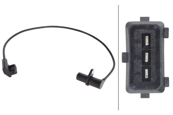 Sensor, Nockenwellenposition HELLA 6pu 012 681-001