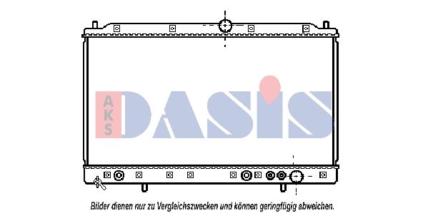 Kühler, Motorkühlung AKS DASIS 140380N