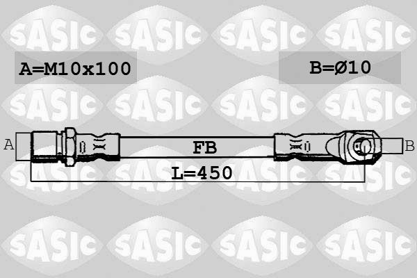 Bremsschlauch SASIC 6606015
