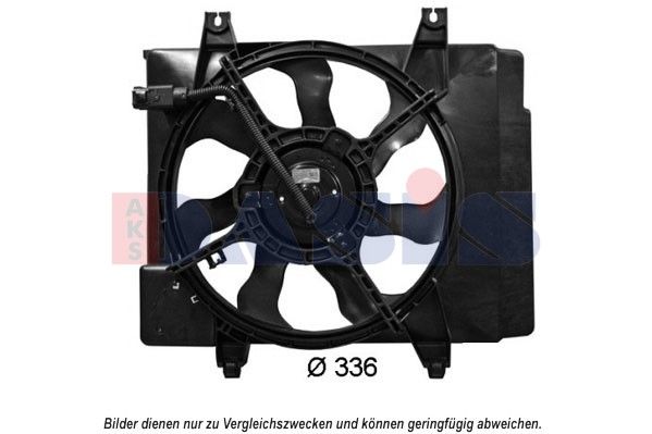 Lüfter, Motorkühlung AKS DASIS 518069N