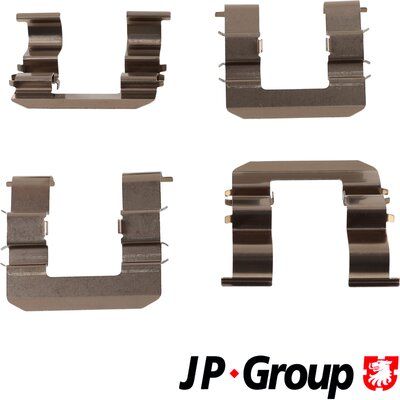 Zubehörsatz Scheibenbremsbelag JP GROUP 3364003810